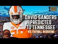 5⭐️OT David Sanders PREDICTED to TENNESSEE by Wiltfong & Simmons | Vol Football Recruiting