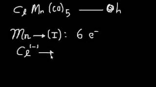The 18 Electron Rule - Electron Counting via Method A and B + Hapticity