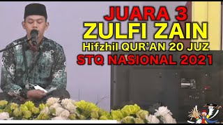 3rd Place: Zulfi Zain Alfaruq (East Kalimantan) National Quran Recitation Competition 2021 || Rec...