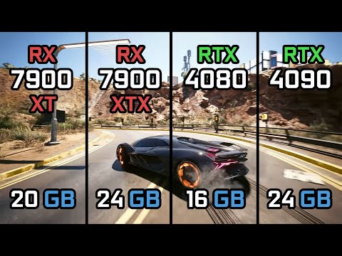 RX 7900 XT vs RX 7900 XTX vs RTX 4080 vs RTX 4090 - Best Gaming GPU