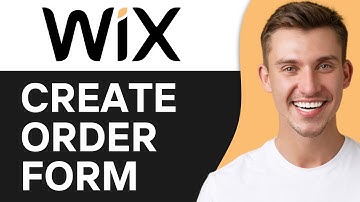 HOW TO CREATE ORDER FORM IN WIX (2025)