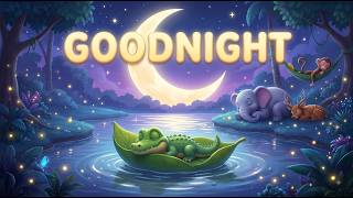 Croco's Goodnight Song 🌙 | Calming Bedtime Lullaby for Kids | Sleep Well Little Ones #lullaby #viral screenshot 4