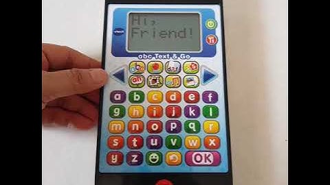Vtech abc text and go
