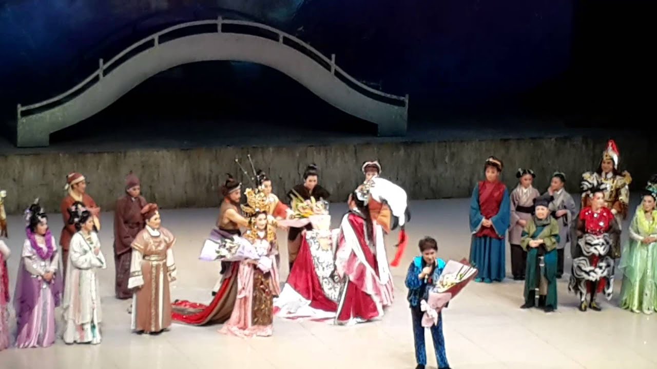 陳亞蘭歌仔戲-牛郎織女謝幕(楊麗花致詞)