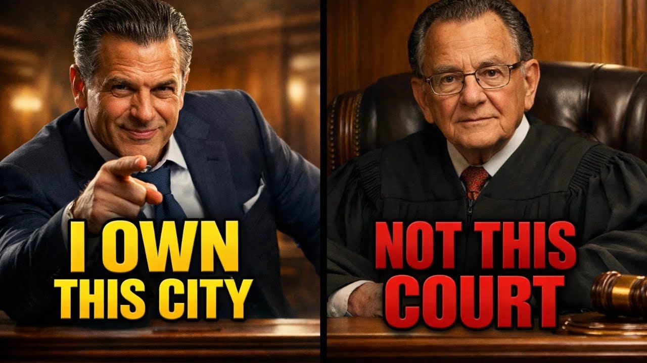 Arrogant Mayor Tells Judge Caprio 'I Own This City' - His Sentence Leaves the Courtroom Speechless!