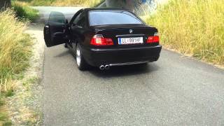 BMW E46 325Ci Straight Pipes & Schmiedmann header