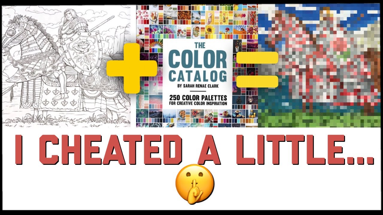 I USED A COLOR CATALOG TO PICK MY PALETTE! YouTube