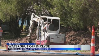 Clyde ISD cancels classes after major water leak