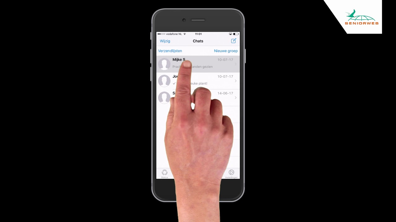 WhatsApp (iPhone): locatie delen tablet magazine