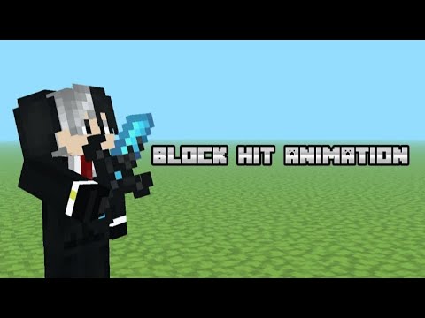 Block hit animation