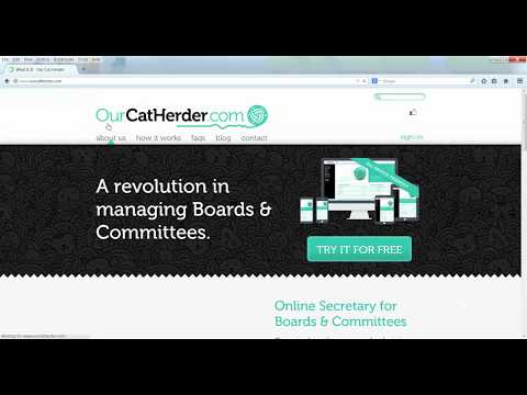 Our Cat Herder Board Portal Overview