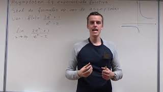Asymptoten - Asymptoten bij gebroken exponentiële functies