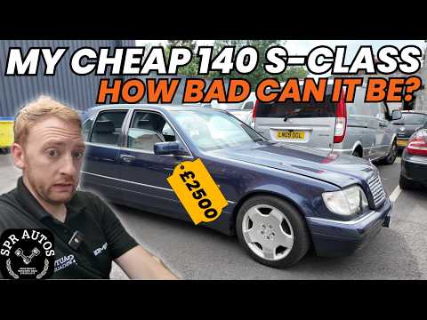 I took a HUGE risk on a CHEAP? Classic Mercedes 140 S-Class ⚠️ Was it a mistake?