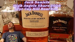 Jack Daniels High Angels Share Distillery Exclusive 2026  10Yr Coy Hill Bourbon!