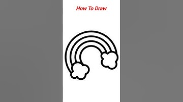 Drawing the rainbow 🌈 #art #colors #painting   📌Watching This Video https://youtu.be/KTqiQqAYJF4