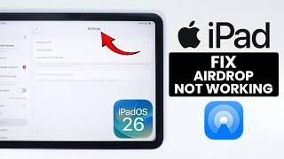 FIX AirDrop not Working on iPad - AirDrop Failed & Waiting Issue (iPadOS 26)