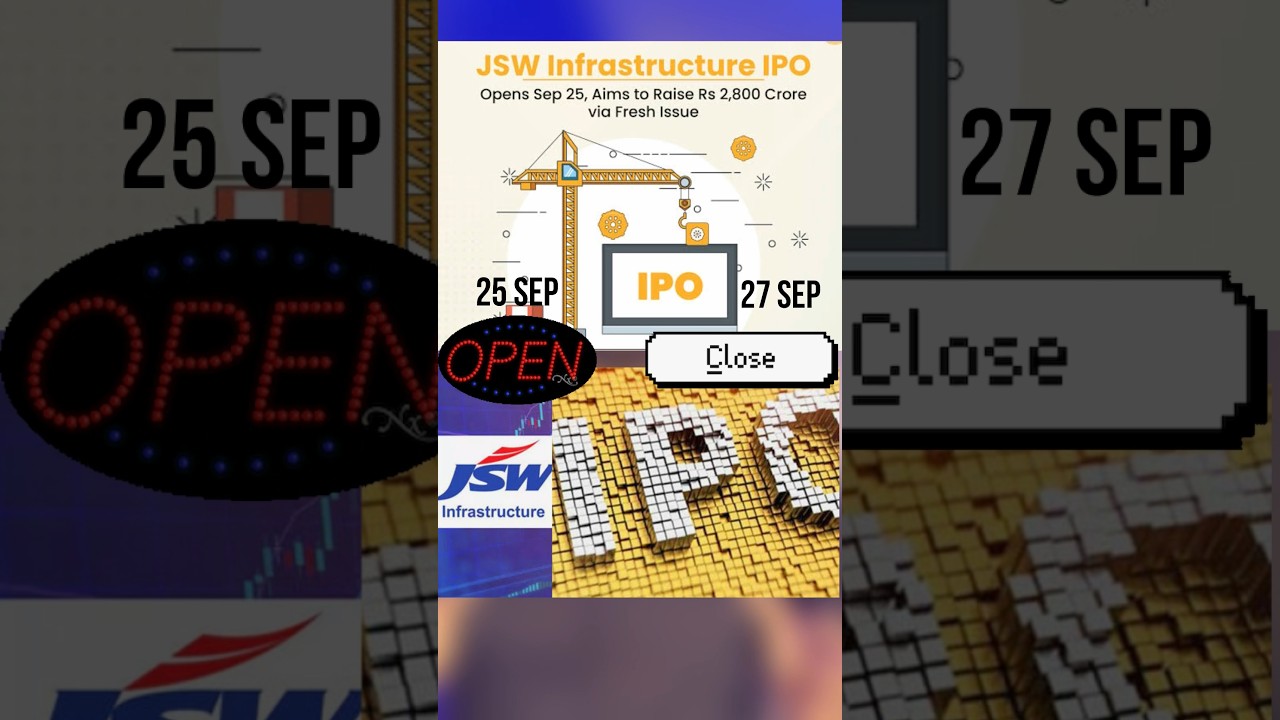 JSW infrastructure IPO, a good investment option ?🧐💵🇮🇳
