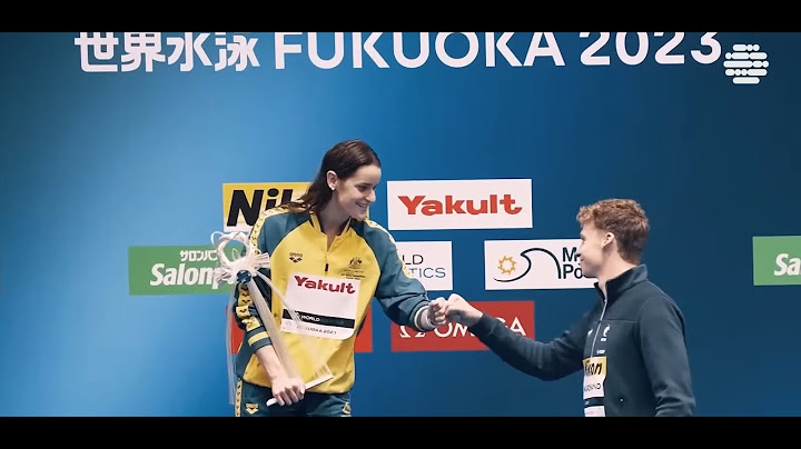 Léon Marchand et Kaylee Mac Kneown, meilleurs nageurs des Championnats du Monde 2023 !