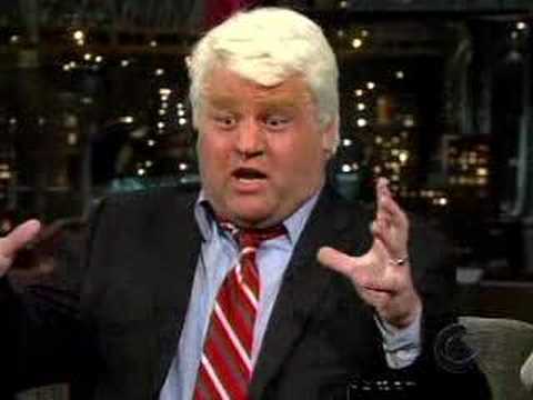 Frank Caliendo on Letterman as John Madden.