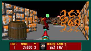 Crude III: Season of the Bitch (Wolfenstein 3D Mod) - E1M1: V-Day [100%] (2023) | 4K/60