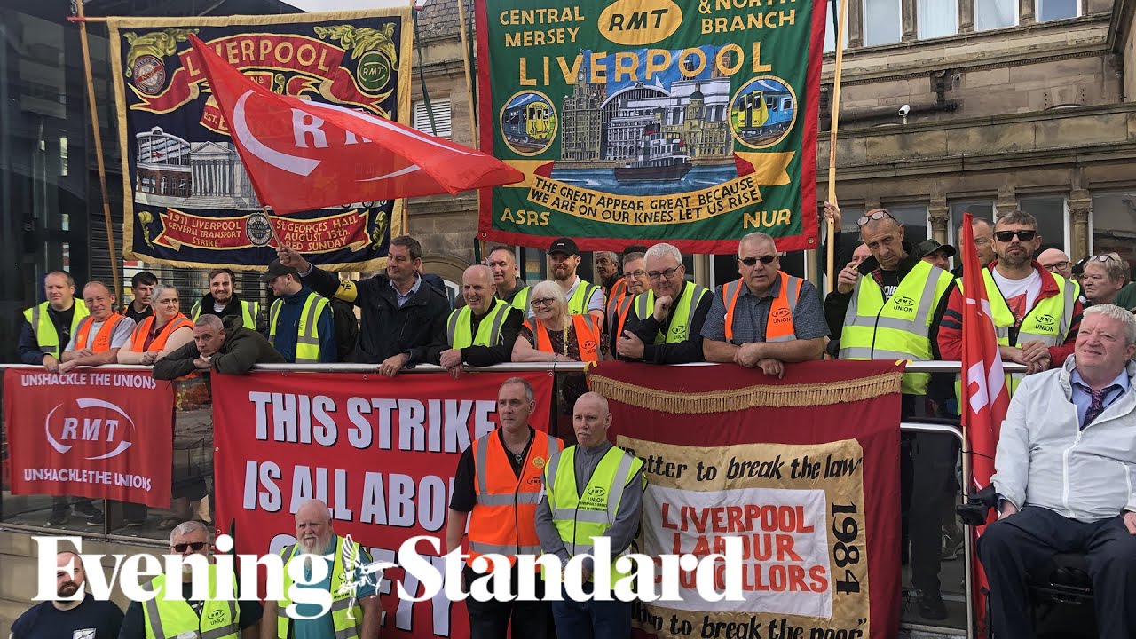Travel chaos as thousands of rail workers strike over jobs pay and ...