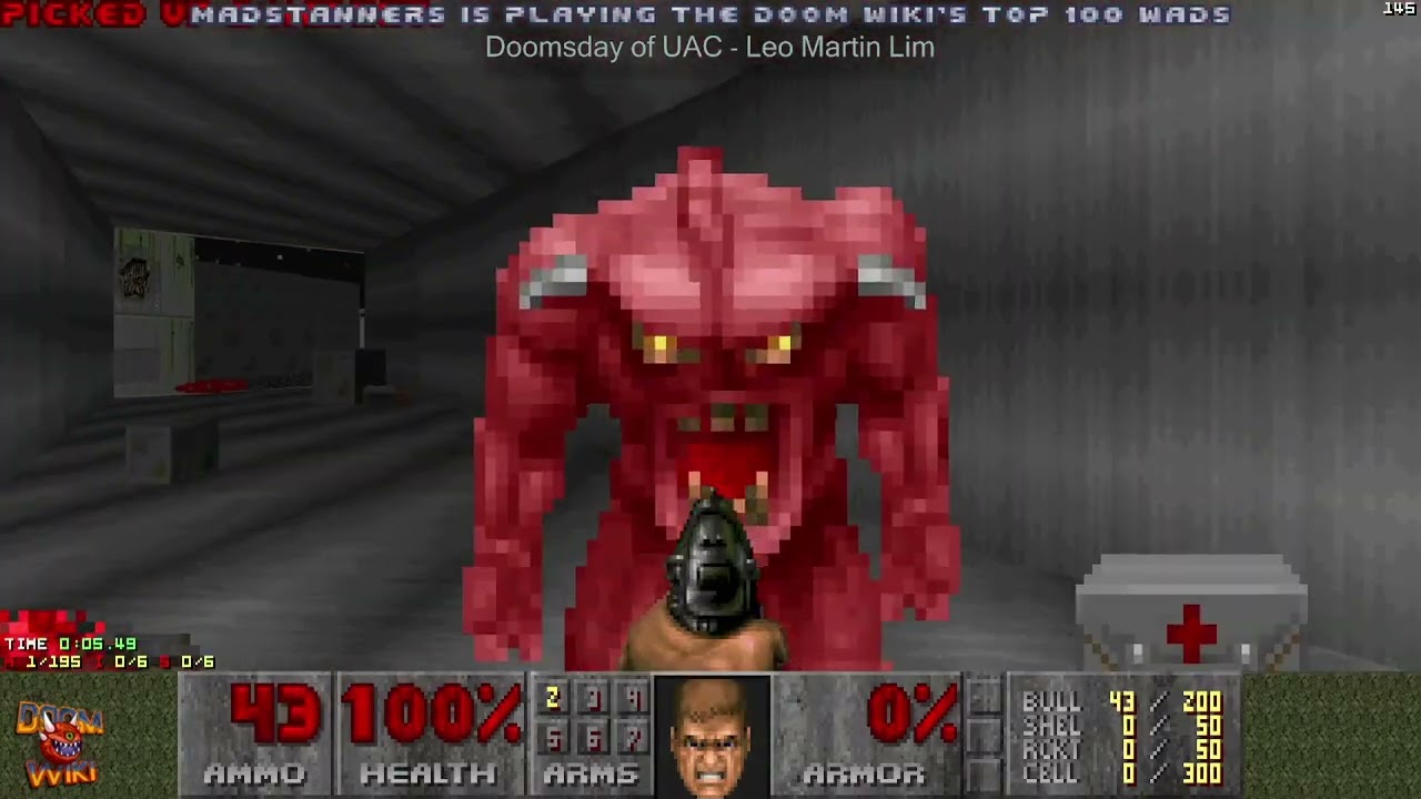 Doomsday of UAC | Top 100 Doom WADs (1994)