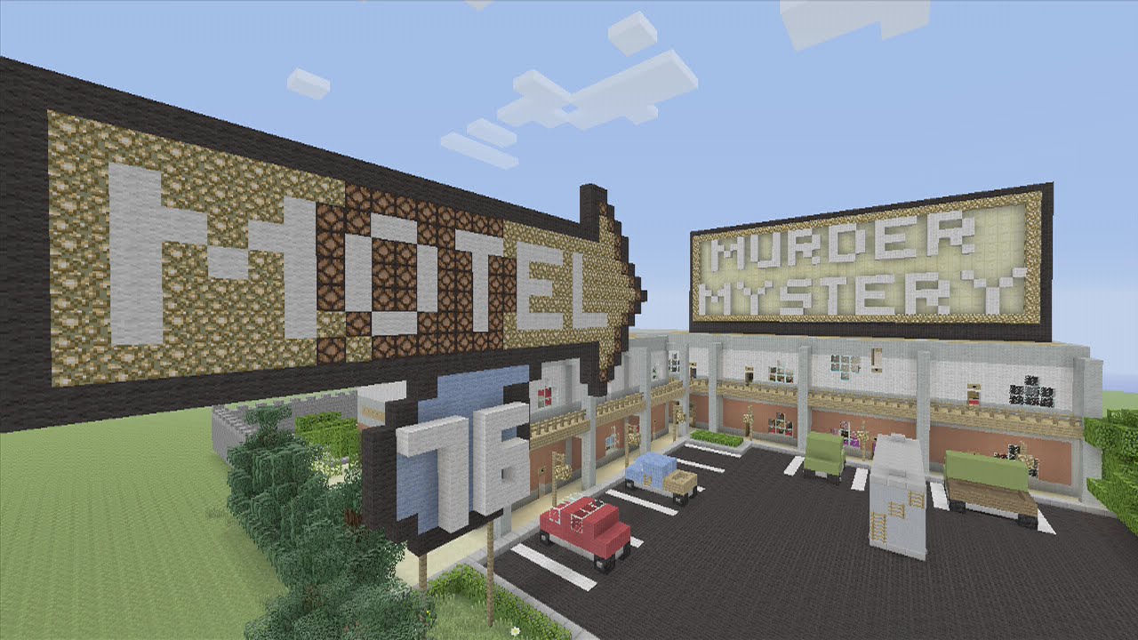 Minecraft Xbox- Murder Mystery- Motel76- Fake Death King