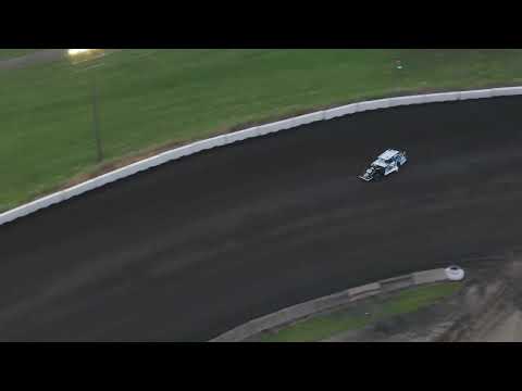 Fairmont Raceway USRA NL Modified Heat 3 Drone view 8/8/25