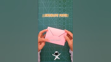HƯỚNG DẪN LÀM BÌ THƯ ORIGAMI | CÁCH LÀM BÌ THƯ GIẤY KHÔNG CẦN KEO