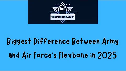 Biggest Difference Between Army and Air Force’s Flexbone in 2025