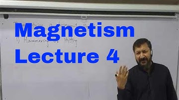 Physics O Level / IGCSE: Magnetism Lecture 4 by Sumair Sajjad from Benchmark School System