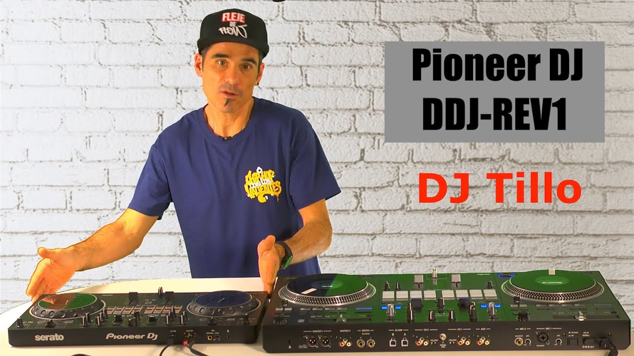 DDJ-REV1 - Controlador DJ de 2 canales de estilo scratch para