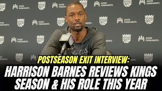 Harrison Barnes on Kings season, Malik Monk &amp; no playoffs
