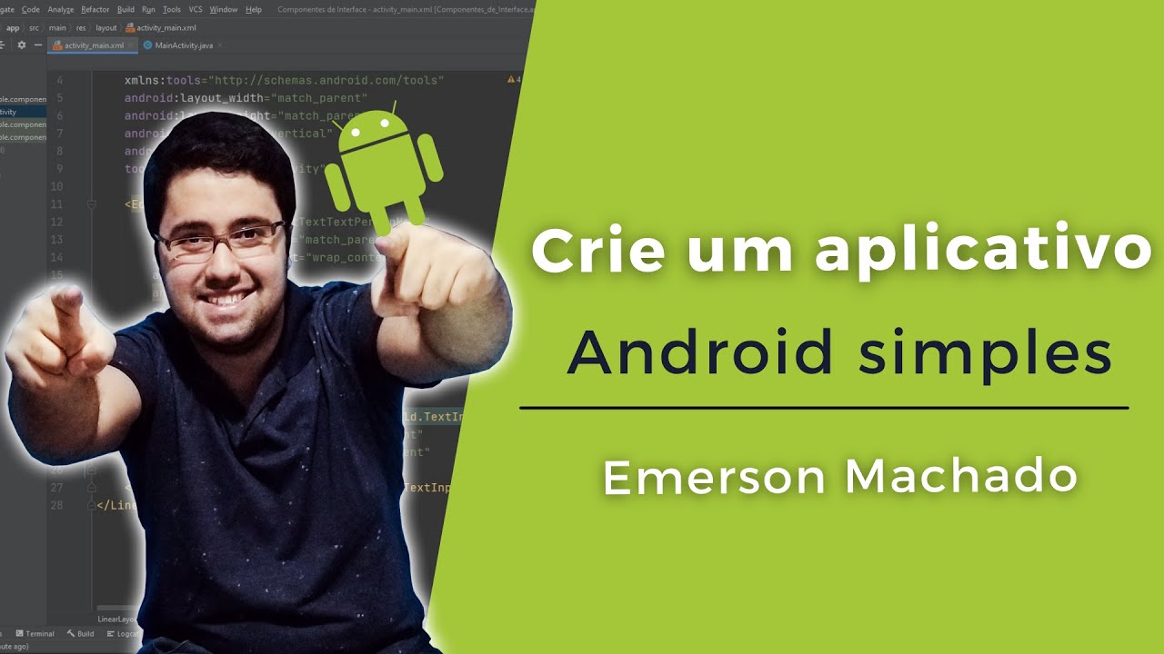 🔴Crie um aplicativo Android Simples usando JAVA