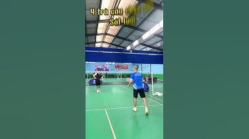 Cách trả giao cầu khi đối phương giao cầu ngắn #caulong #xbsports #badminton #xuhuong #thichcaulong