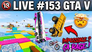 🔞 LIVE #153 GTA V : LE NIVEAU EST TROP HARD CE SOIR ! 🔥 (Rage & Fous Rires) screenshot 2