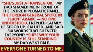My Dad Shamed My Arabic Skills—Until A General Said 6 Words That Made the Entire Room Freeze