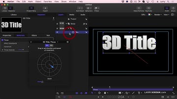 Apple Motion 5.4: Animate Text with Behaviors - Larry Jordan PowerUp Webinar #246