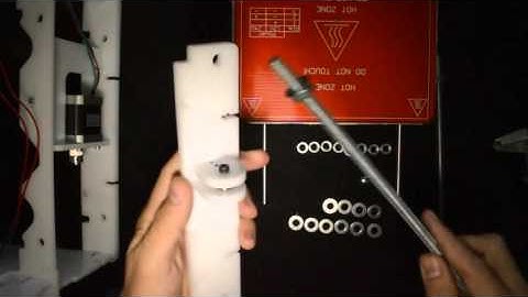 Prusa i3 Kit Assembly - Video 08 Version 2 - Frame Part 2