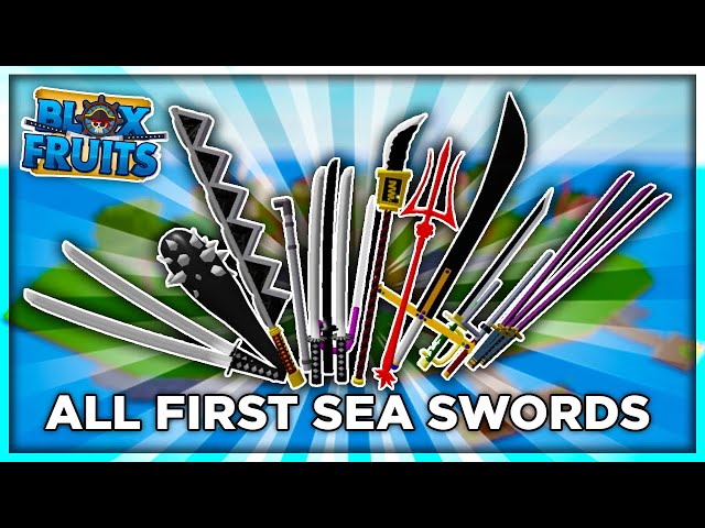 All Swords Locations in Blox Fruits - First Sea 