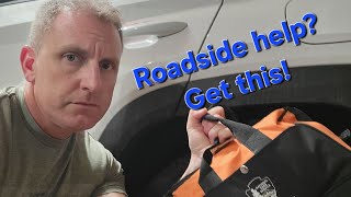 How to not get stuck on the road!  Roadside assistance in a bag!