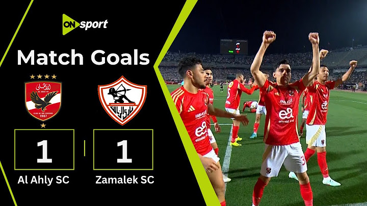أهداف مباراة الأهلي والزمالك 1/1 التعادل يسيطر على القمة الـ 129 في دوري نايل