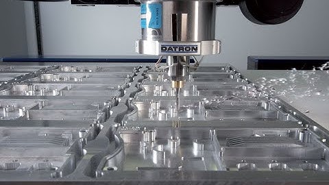 Extreme Fast CNC Working Milling Machines in Action - DATRON CNC Machines