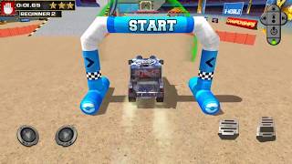 3D Monster Truck Parking Game - Android gameplay FHD screenshot 1