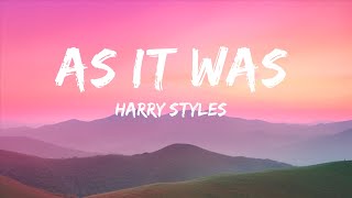 Harry Styles - As It Was (Lyrics) |Top Version