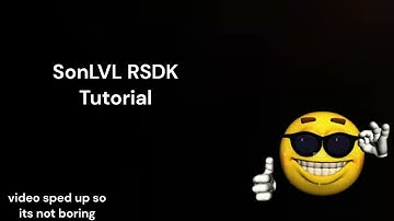 SonLVL RSDK Tutorial | How to edit stage on Sonic Forever/Sonic 2 Absolute