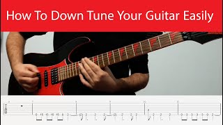 How To Down Tune Your Guitar Easily(Sleep Token - Summoning)