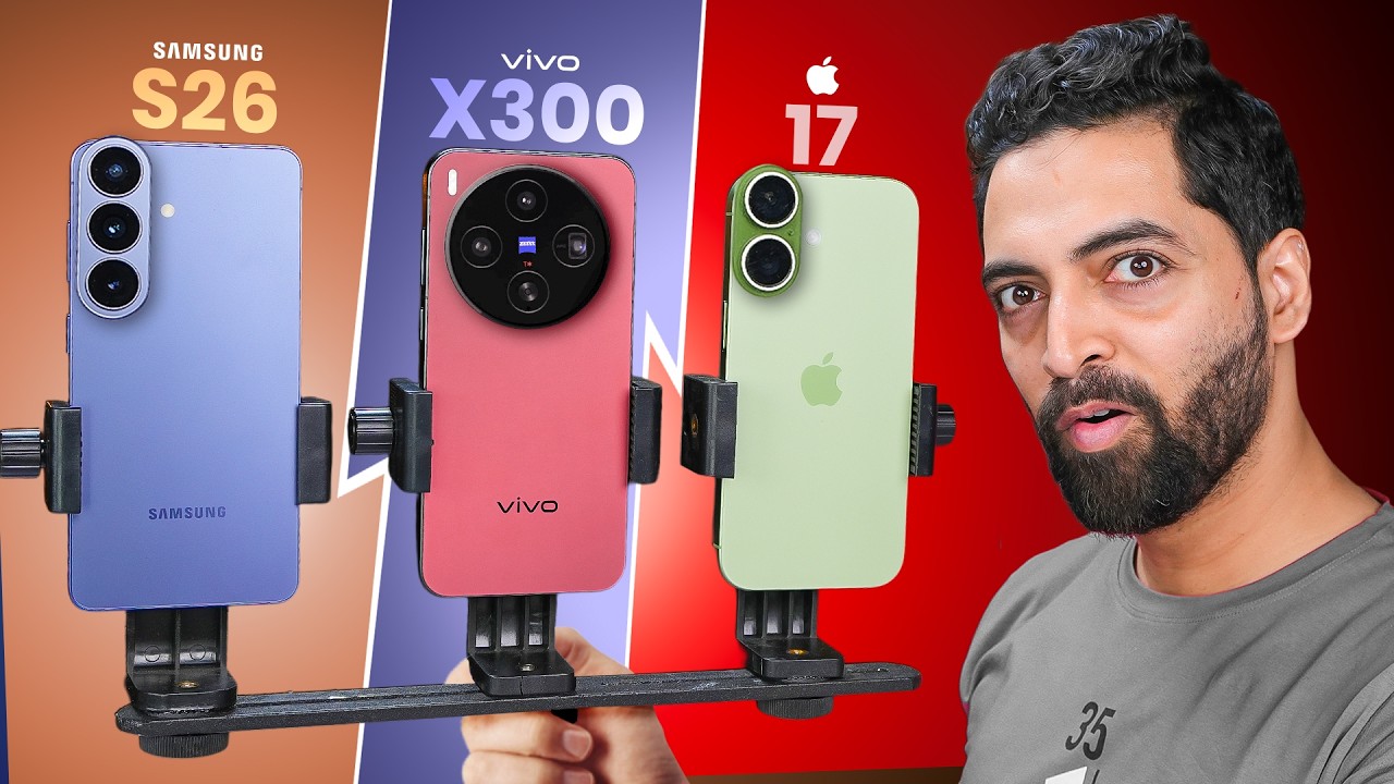 iPhone 17 Vs vivo X300 Vs Samsung S26 : Asli Compact KING Kaun 👑?