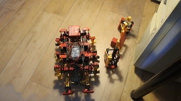 fischertechnik TXT controller : Mirft2 episode 146 - Test, battery, Robopro, reconstruction, Python