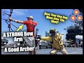 Do you have a strong bow arm  bow arm reaction for better scores